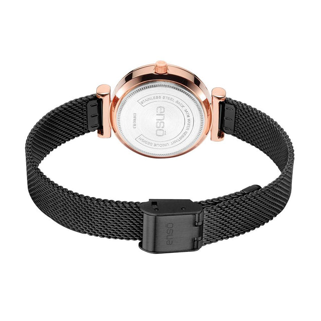 Reloj de Pulsera Enso Para Mujer EW1051L3 Negro