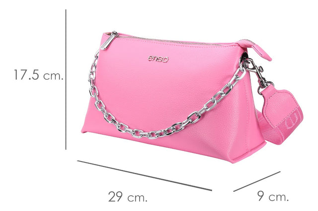Bolsa Crossbody Enso Glam de Verano Mujer EB2432CBP17 Rosa