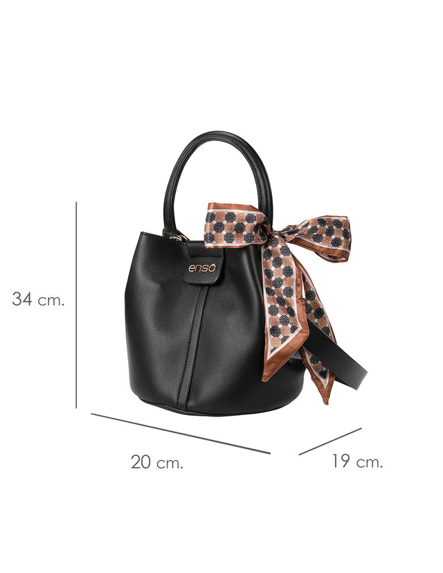 Bolsa Mini Bucket Enso Mujer EB243303BUB Negro