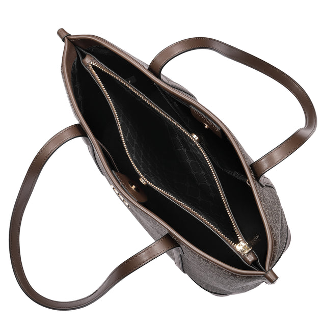 Bolsa Tote Enso Mujer EB25301TTMBR Monograma Chocolate