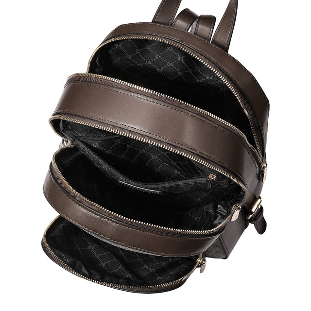 Bolsa Backpack Enso EB25302BPMBR Monograma Chocolate