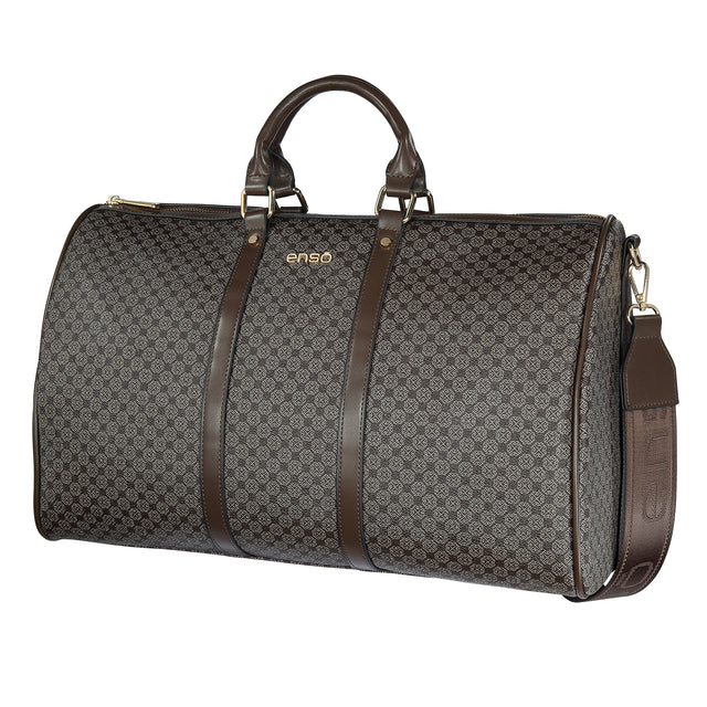 Bolsa Duffle Enso Mujer EB25303DFMBR Monograma Chocolate