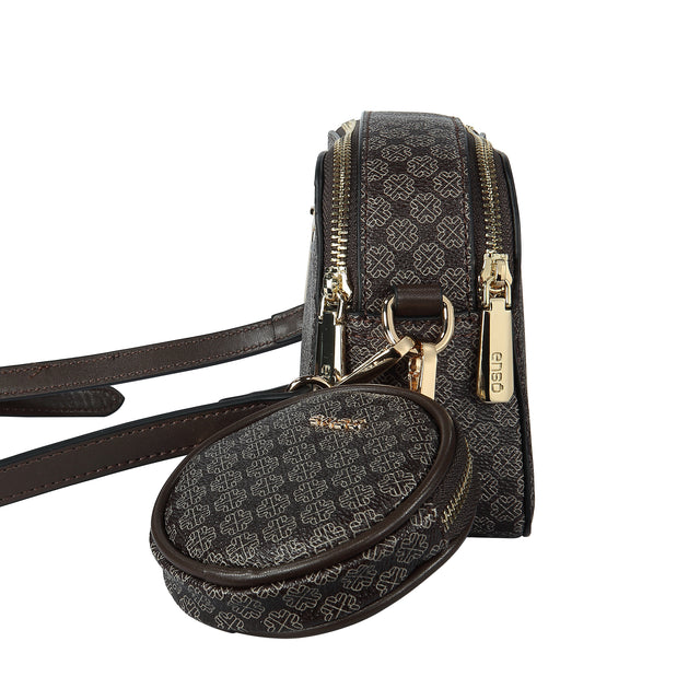 Bolsa Crossbody Enso Mujer EB25304CBMBR Monograma Chocolate