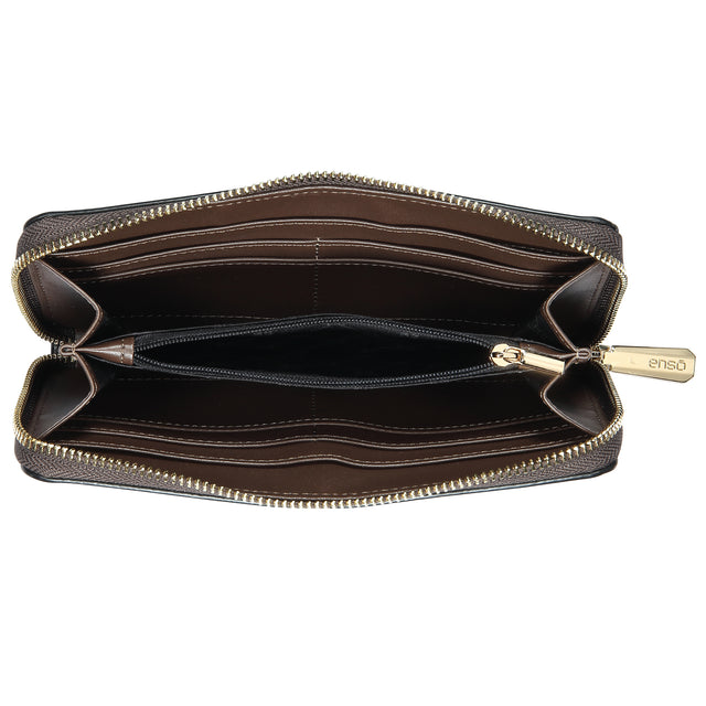 Cartera Enso Mujer EB25305WLMBR Monograma Chocolate