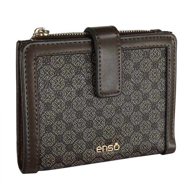 Cartera Enso Mujer EB25306WLMBR Monograma Chocolate