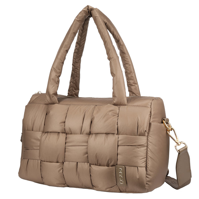 Bolsa Satchel Enso Mujer EB253205STBE Beige