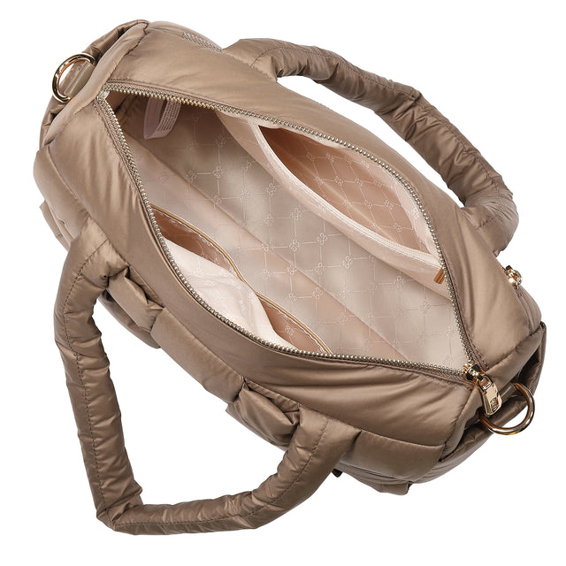 Bolsa Satchel Enso Mujer EB253205STBE Beige