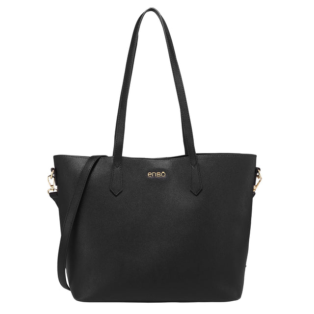 Set de Bolsas Tote Enso Mujer EB253306TTB Negro