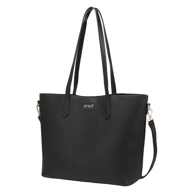 Set de Bolsas Tote Enso Mujer EB253306TTB Negro