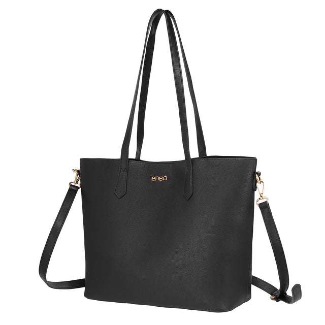 Set de Bolsas Tote Enso Mujer EB253306TTB Negro