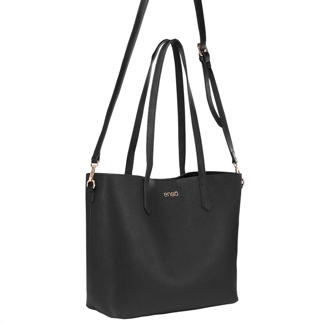 Set de Bolsas Tote Enso Mujer EB253306TTB Negro