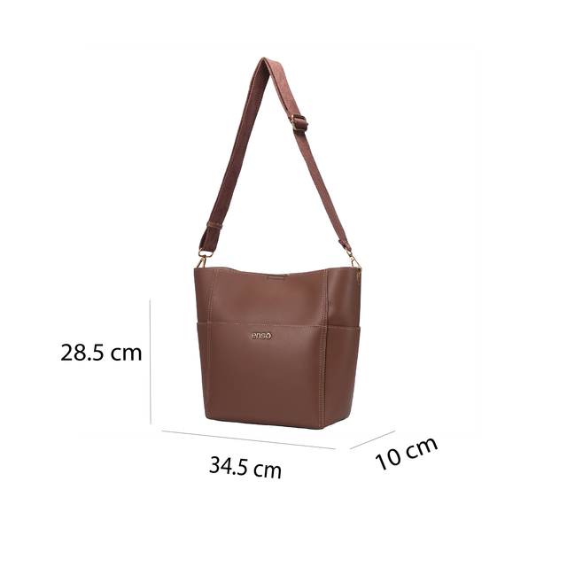 Bolsa Tote Enso Mujer EB254111TTCA Camel