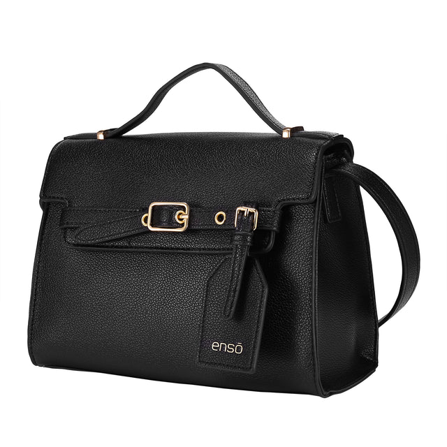 Bolsa Satchel Enso Mujer EB2541111STB Negro