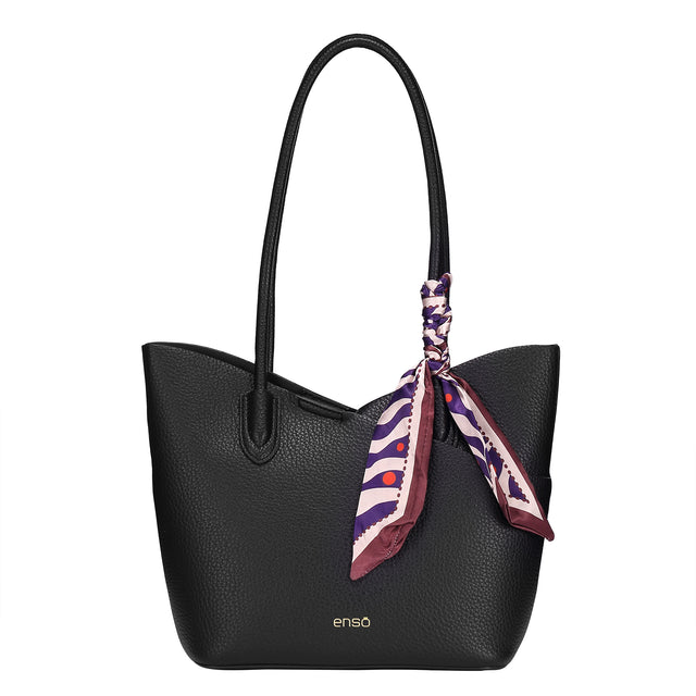 Set Bolsa Tote Enso Mujer EB2541113TTB Negro
