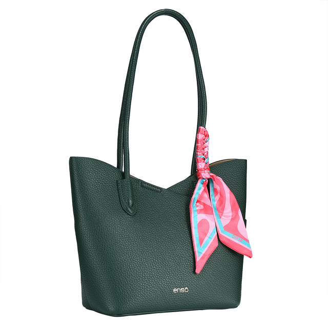 Set Bolsa Tote Enso Mujer EB2541114TTGR Verde