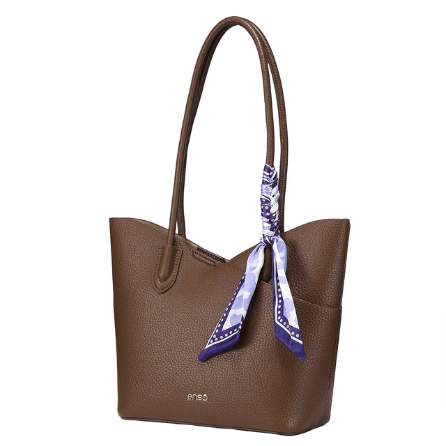 Set Bolsa Tote Enso Mujer EB2541115TTCA Camel