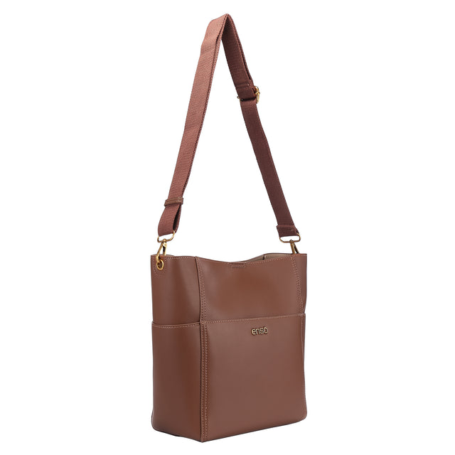 Bolsa Tote Enso Mujer EB254111TTCA Camel