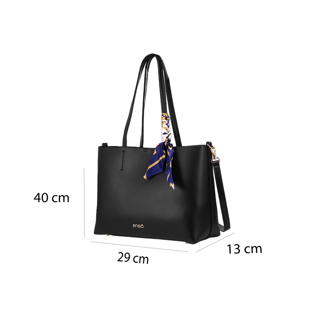 Set de bolsas Tote Enso Mujer EB254112TTB Negro