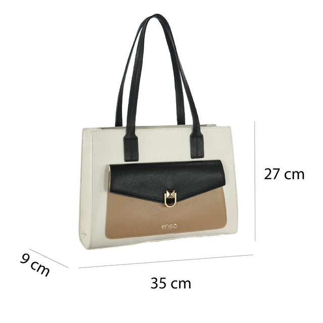Bolsa Tote Enso Mujer EB25414TTBE Beige