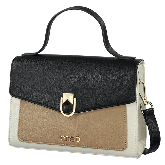 Bolsa Satchel Enso Mujer EB25415STBE Beige