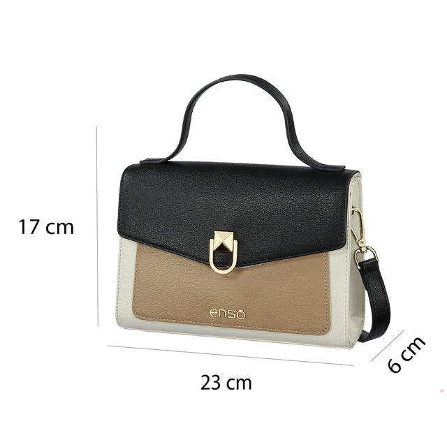 Bolsa Satchel Enso Mujer EB25415STBE Beige