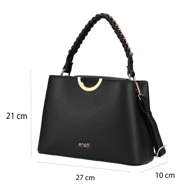 Bolsa Satchel Enso Mujer EB254309SB Negro