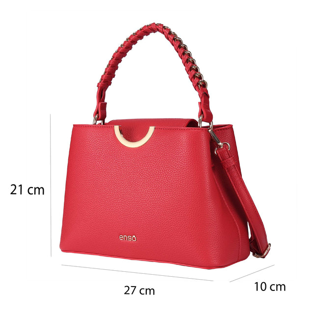 Bolsa Satchel Enso Mujer EB254310SR Rojo