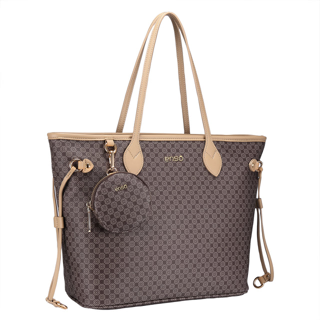 Bolsa Tote Enso Mujer EB254313TBR Café