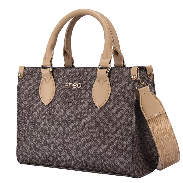 Bolsa Satchel Enso Mujer EB254314SMBR Café