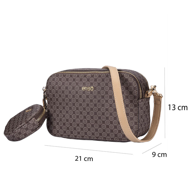 Bolsa Crossbody Enso Mujer EB254315CMBR Café
