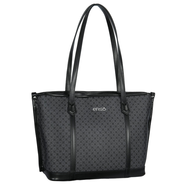 Bolsa Tote Enso Mujer EB25501TTMB Monograma Negro