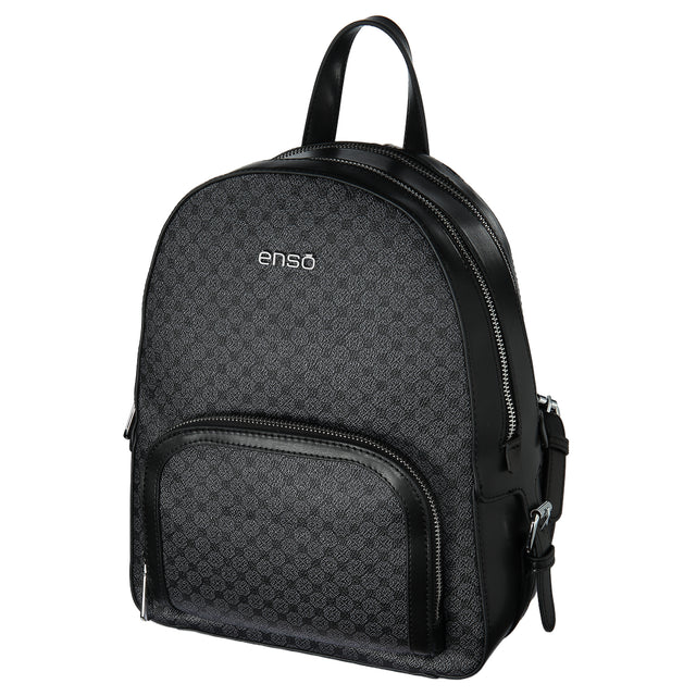 Bolsa Backpack Enso Mujer EB25502BPMB Monograma Negro