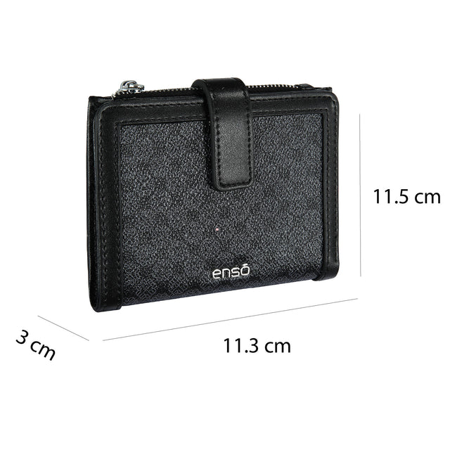 Cartera Enso Mujer EB25504WLMB Monograma Negro