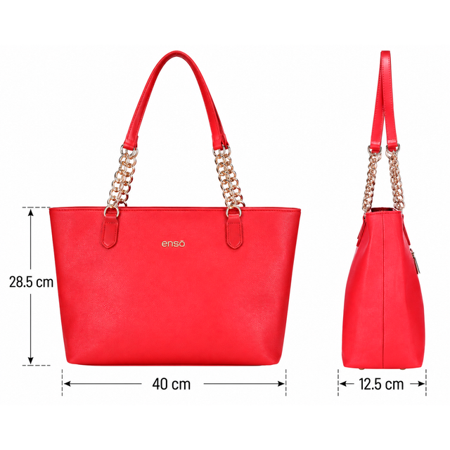 Bolsa Tote Enso Mujer EB261006T Cadena Contemporánea