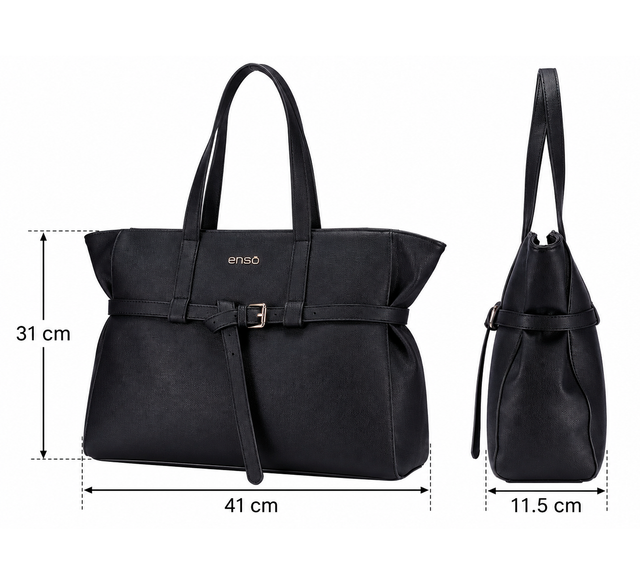 Bolsa Tote Enso Mujer EB261115T Frunce Superior