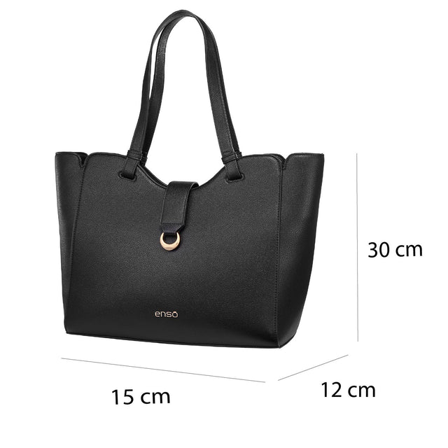 Bolsa Tote Enso Mujer EB262109TTB Negro