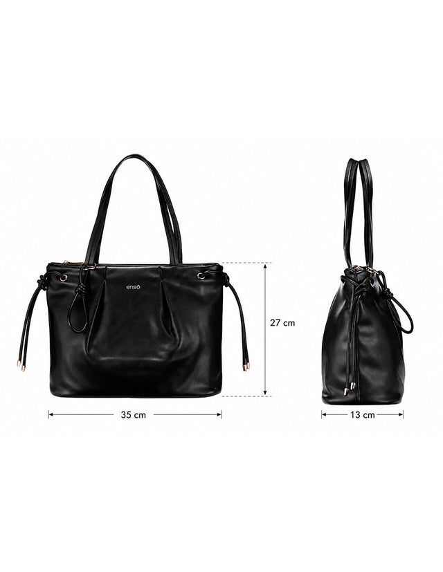 Bolsa Tote Enso Mujer EB262501TTB Negro