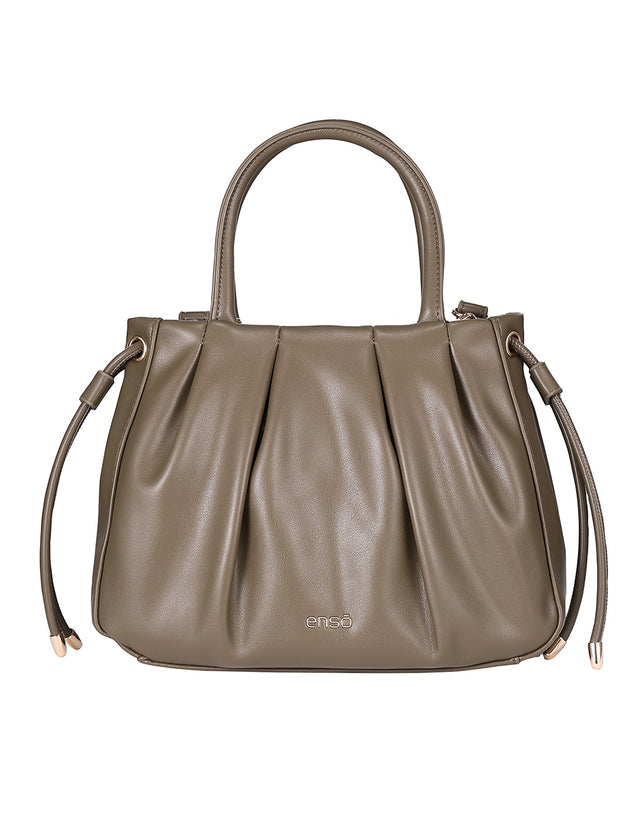 Bolsa Satchel Enso Mujer EB262506STBR Cafe