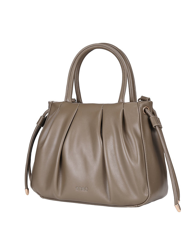 Bolsa Satchel Enso Mujer EB262506STBR Cafe
