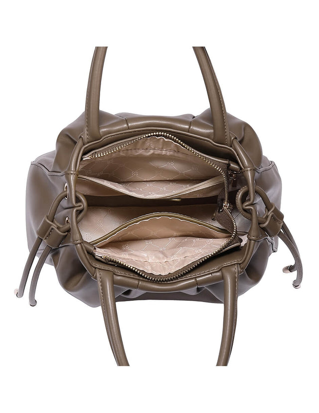 Bolsa Satchel Enso Mujer EB262506STBR Cafe