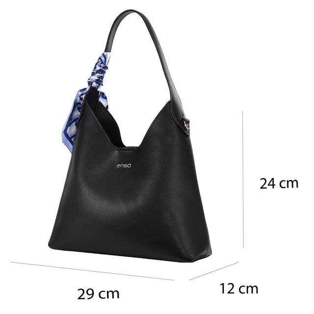 Bolsa Hobo Enso Mujer EB262518TTB Negro
