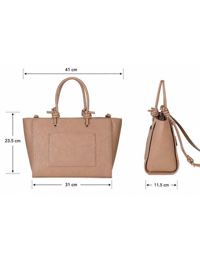 Bolsa Tote Enso Mujer EB26602TTBR Café