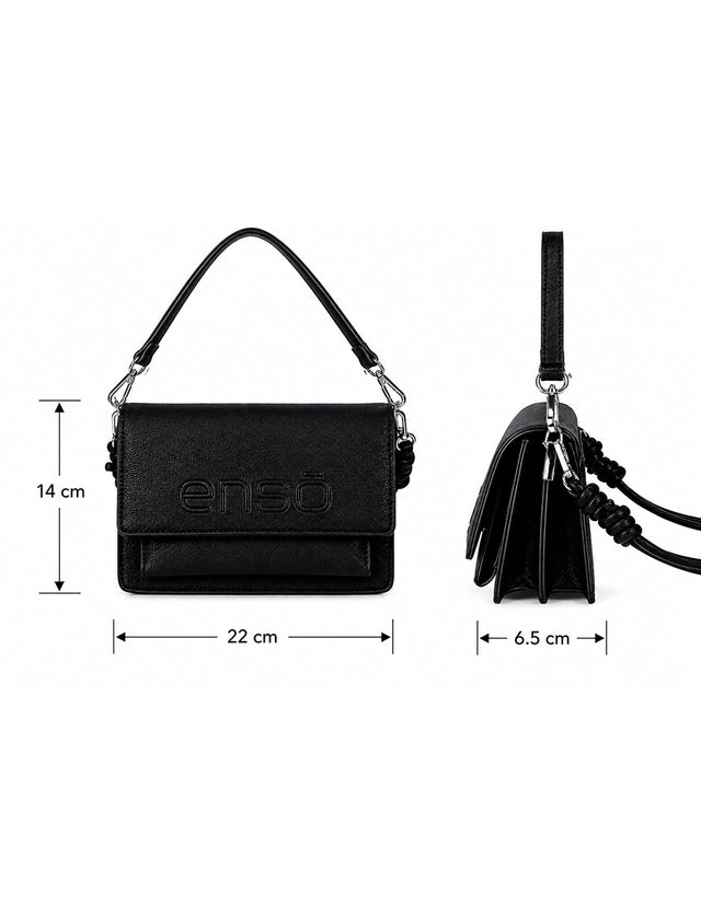Bolsa Crossbody Enso Mujer EB26607CBB Negro