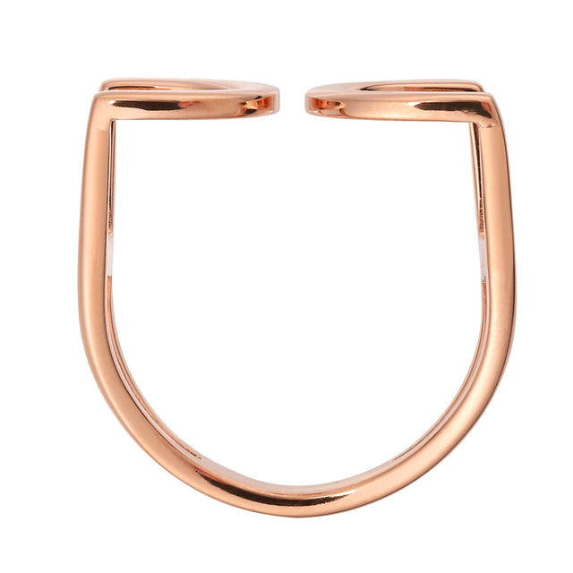 Anillo de Acero Inoxidable Enso IC Para Mujer EIC252490R Color Rosado