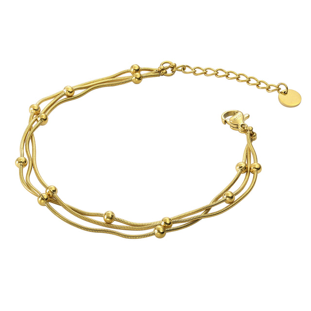 Pulsera Enso IC Para Mujer EICB251155G Dorado