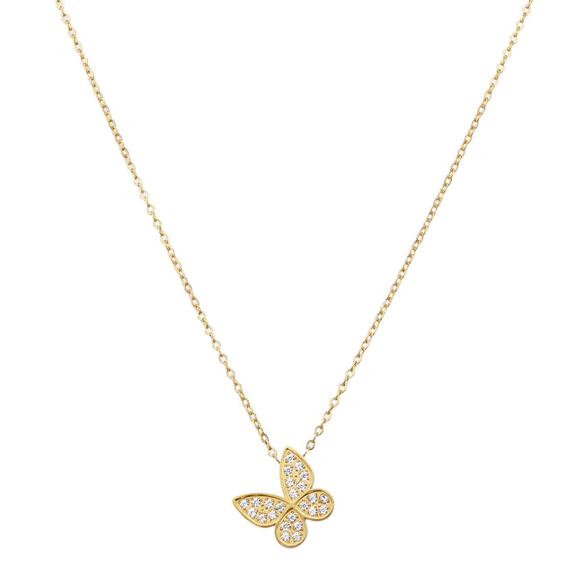 Set de Collar y Aretes Enso Para Mujer EICBS002G Dorado