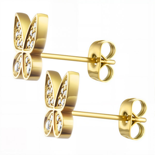 Set de Collar y Aretes Enso Para Mujer EICBS002G Dorado