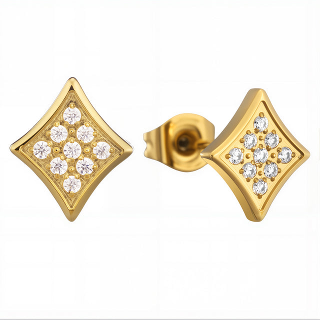 Set de Collar y Aretes Enso Para Mujer EICBS004G Dorado