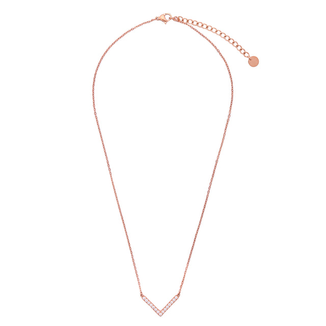 Set de Collar y Aretes Enso Para Mujer EICBS005R Rosado