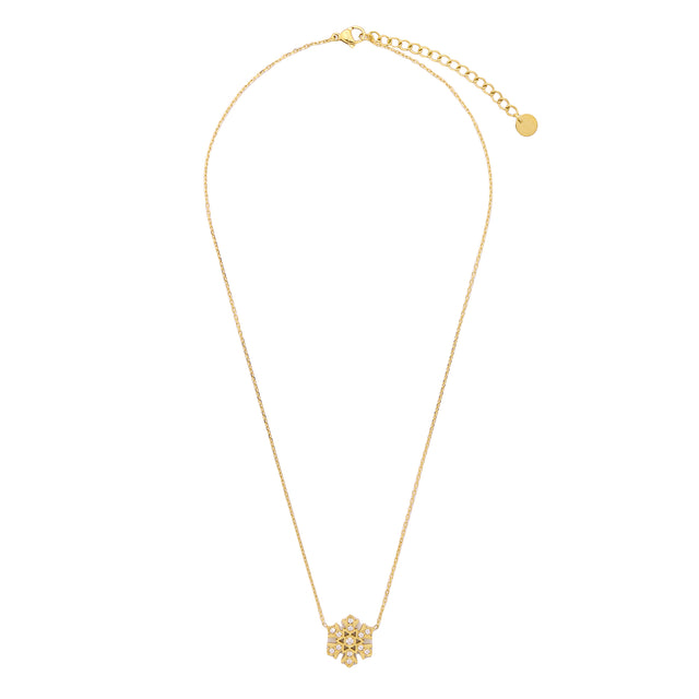 Set de Collar y Aretes Enso Para Mujer EICBS006G Dorado